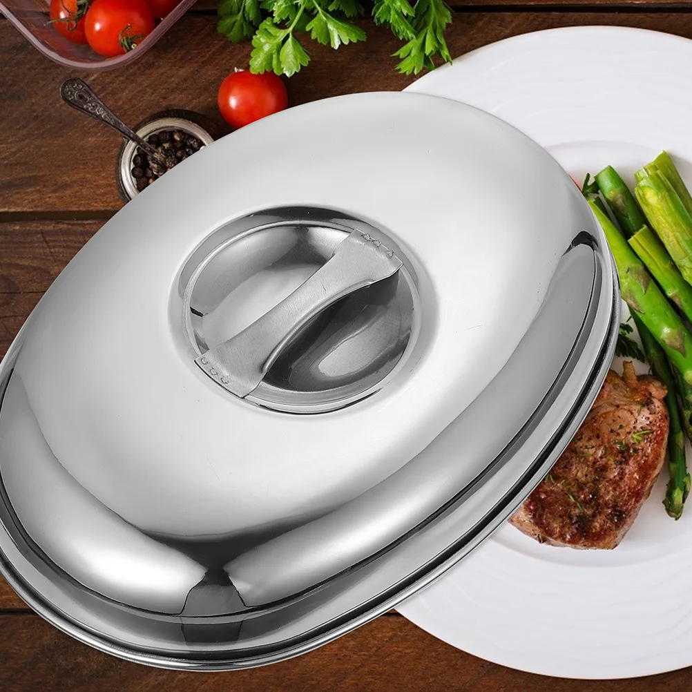 2 Pcs Stainless Steel Food Cover Heat Preservation Kitchen Accessories Dish Cover Round Easy Storage
2 Pcs Stainless Steel Food Cover Heat Preservation Kitchen Accessories Dish Cover Round Easy Storage