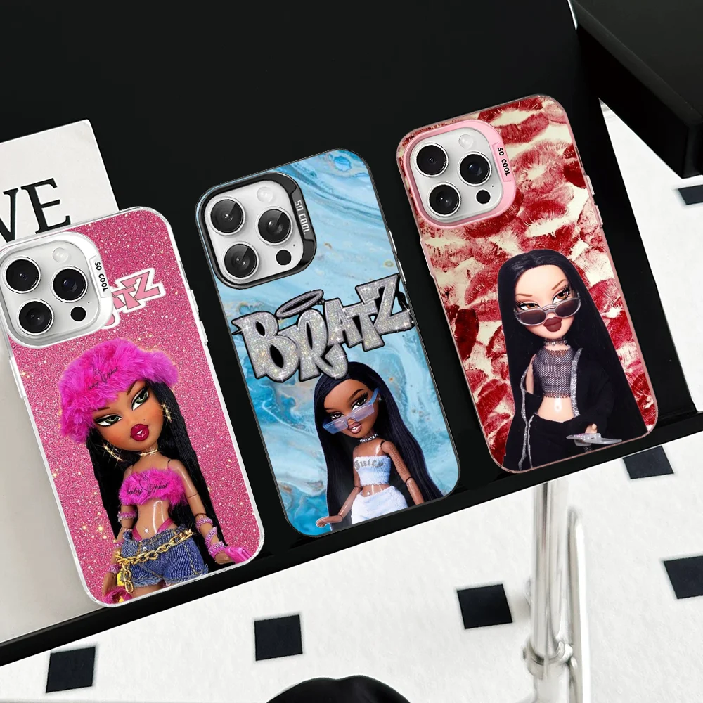 Fashion Lovely Doll Bratz Phone Case For iPhone 16 15 14 13 12 11 Pro Max X XR XSMAX Matte Shockproof Back Cover
Fashion Lovely Doll Bratz Phone Case For iPhone 16 15 14 13 12 11 Pro Max X XR XSMAX Matte Shockproof Back Cover
