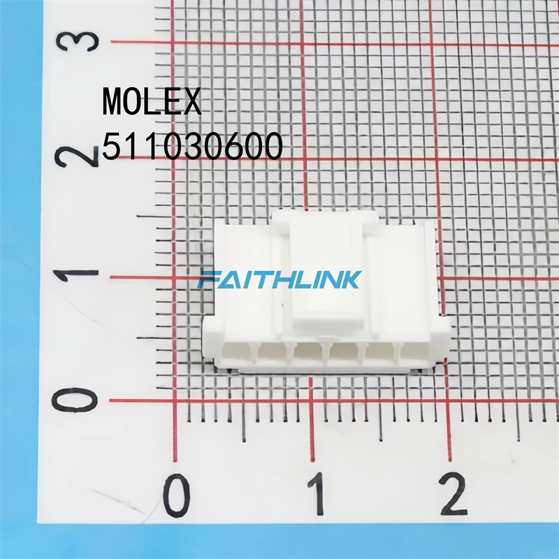 10PCS 511030600 51103-0600 MOLEX connector CONN RCPT HSG 6POS 2.50MM 100% New original
10PCS 511030600 51103-0600 MOLEX connector CONN RCPT HSG 6POS 2.50MM 100% New original