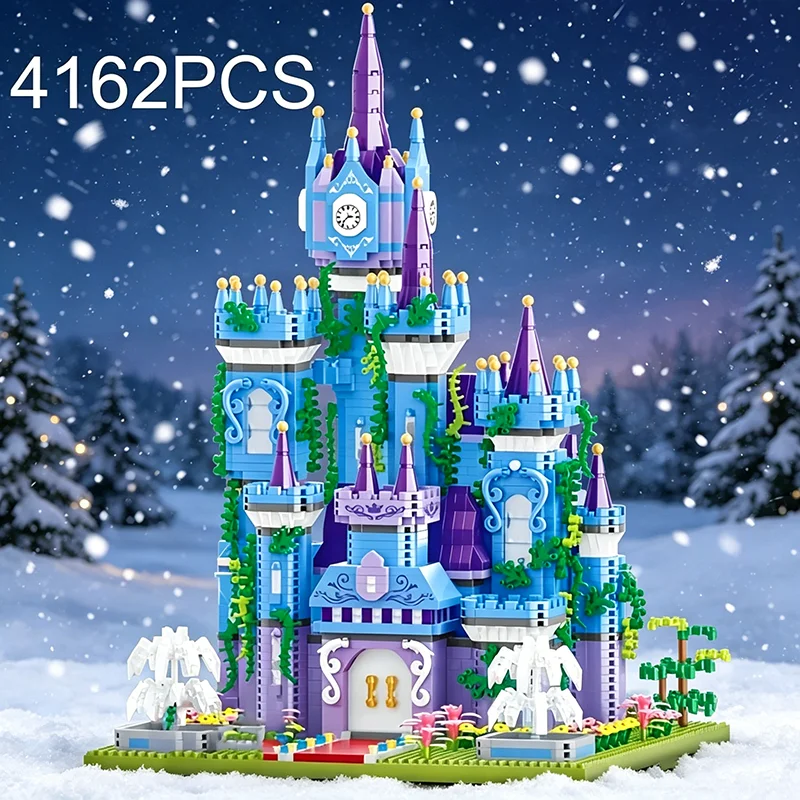4162PCS Dream Castle Building Blocks Fairy Tale Princess Castle Assemble Bricks Toys Desktop Decorations Adult Holiday Diy Gifts
4162PCS Dream Castle Building Blocks Fairy Tale Princess Castle Assemble Bricks Toys Desktop Decorations Adult Holiday Diy Gifts
