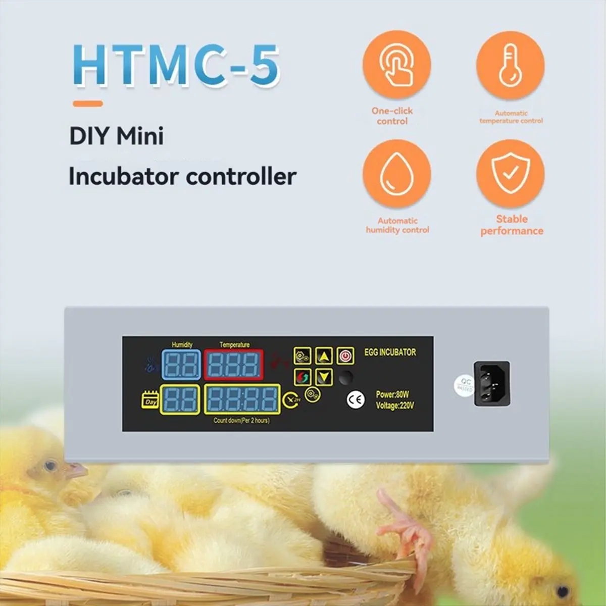 Инкубатор для выведения яиц A79G DIY: мини-инкубатор с контроллером температуры, набор для самостоятельной сборки, для куриных яиц, вилка стандарта США
Инкубатор для выведения яиц A79G DIY: мини-инкубатор с контроллером температуры, набор для самостоятельной сборки, для куриных яиц, вилка стандарта США