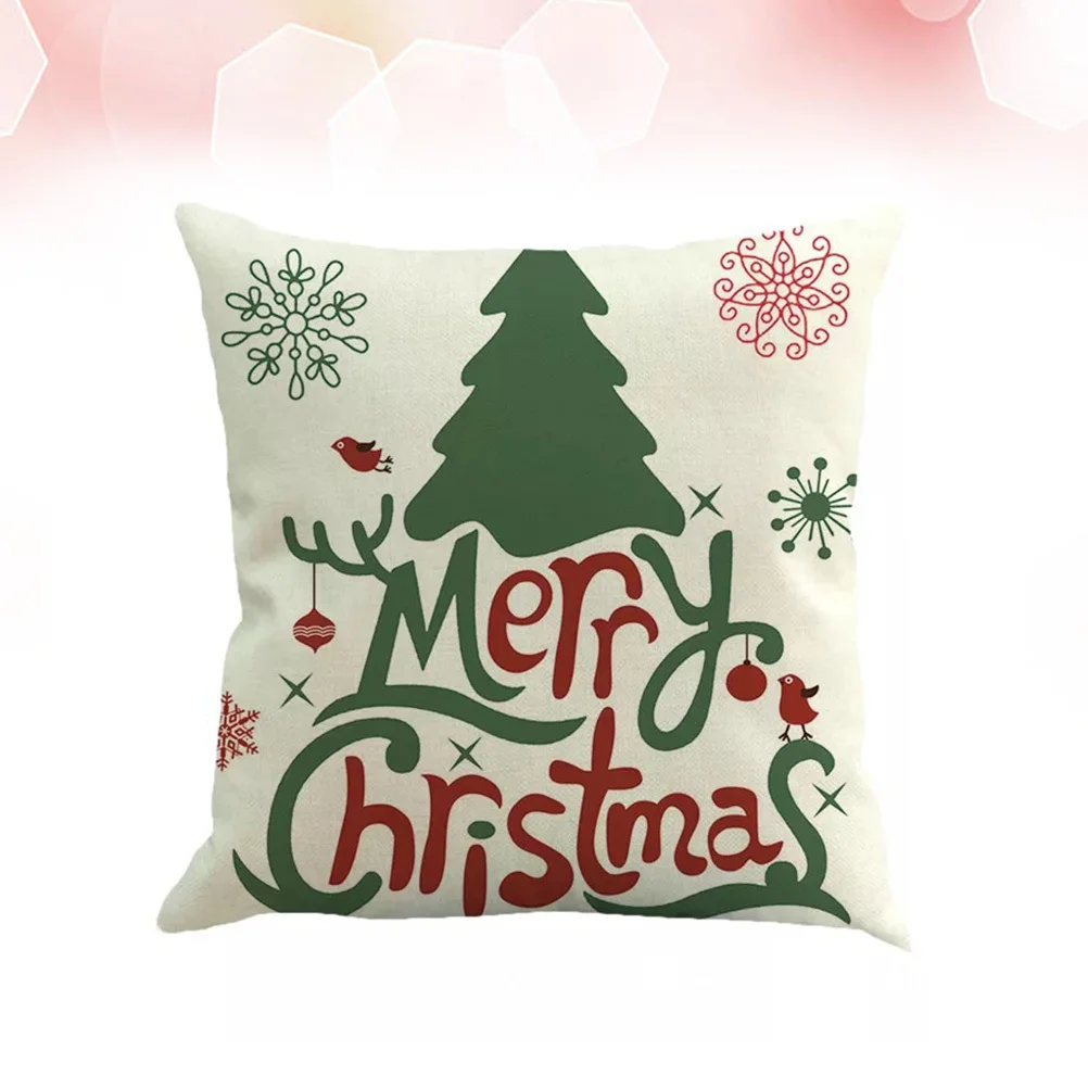 Christmas Throw Pillow Cover Linen Decorative Pillowcase for Sofa Bed Chair Holiday Home Decor Throw Pillow Cases
Christmas Throw Pillow Cover Linen Decorative Pillowcase for Sofa Bed Chair Holiday Home Decor Throw Pillow Cases