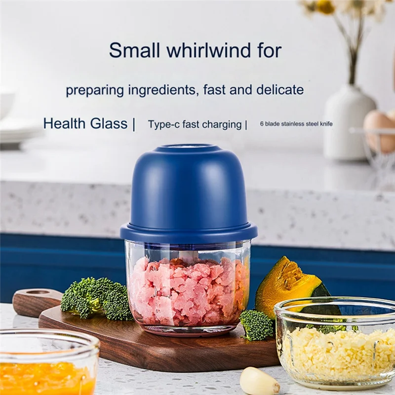 Garlic Chopper Portable Food Processor, Mini Food Chopper Onion Chopper, Cordless Meat Grinder With USB Charging-AC82
Garlic Chopper Portable Food Processor, Mini Food Chopper Onion Chopper, Cordless Meat Grinder With USB Charging-AC82