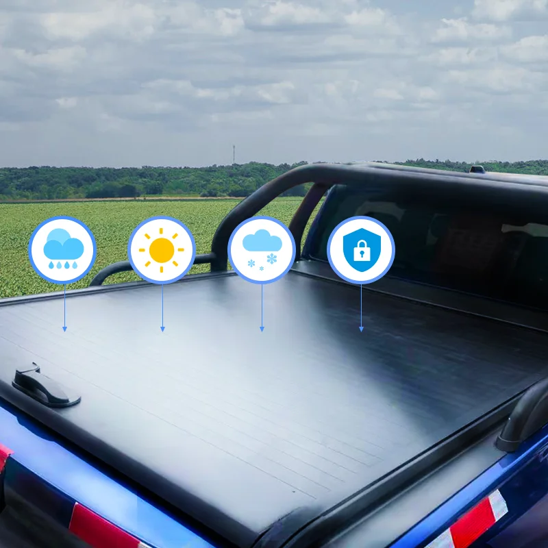 New Design aluminium cheapest hard tonneau cover retractable cover tonneau Roller Shutter rid bed cover for Great Wall Gwm
New Design aluminium cheapest hard tonneau cover retractable cover tonneau Roller Shutter rid bed cover for Great Wall Gwm