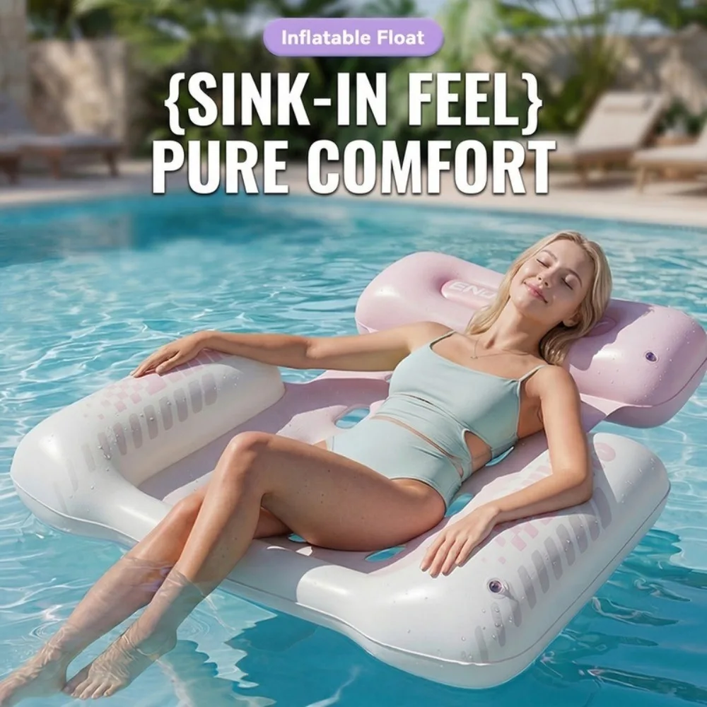 Water Inflatable Floating Row Adult Foldable Backrest Lounge Chair Inflatable Striped Floating Bed Single Hammock
Water Inflatable Floating Row Adult Foldable Backrest Lounge Chair Inflatable Striped Floating Bed Single Hammock