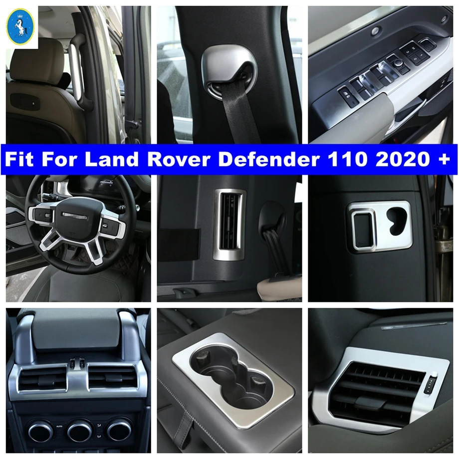 Matte Lift Button / Air AC / Gear Box / Water Cup Holder Panel Cover Trim Accessories For Land Rover Defender 110 2020 2021 2022
Matte Lift Button / Air AC / Gear Box / Water Cup Holder Panel Cover Trim Accessories For Land Rover Defender 110 2020 2021 2022