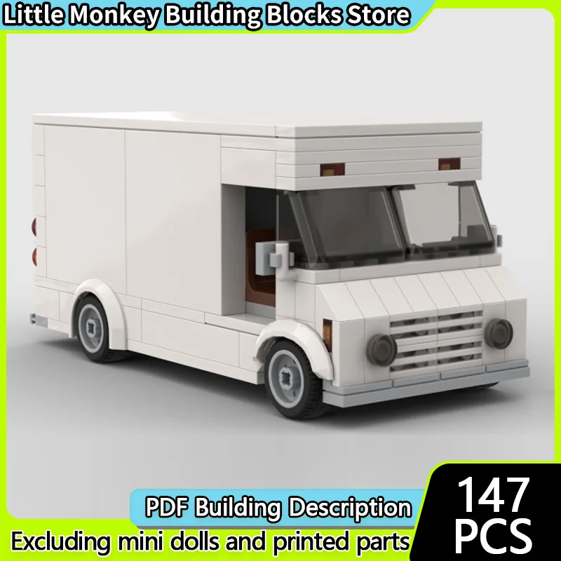 Speed Racing Car Model MOC Building Bricks White Stepped Van Modular Technology Children Holiday Gifts Assemble Toys Suit
Speed Racing Car Model MOC Building Bricks White Stepped Van Modular Technology Children Holiday Gifts Assemble Toys Suit