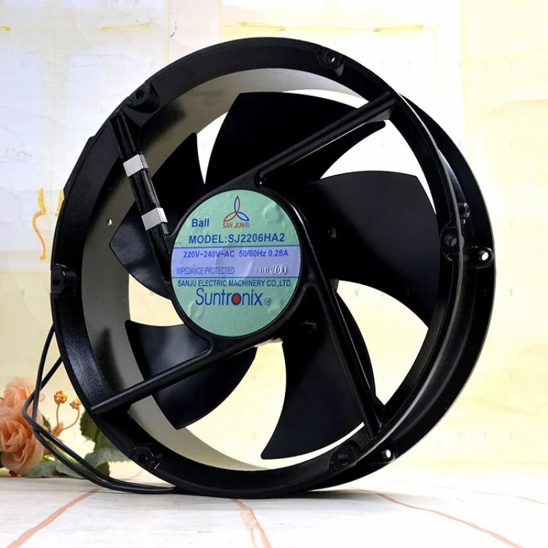 H SJ2206HA2 220V 22060 22cm Full metal high temperature resistant axial fan
H SJ2206HA2 220V 22060 22cm Full metal high temperature resistant axial fan