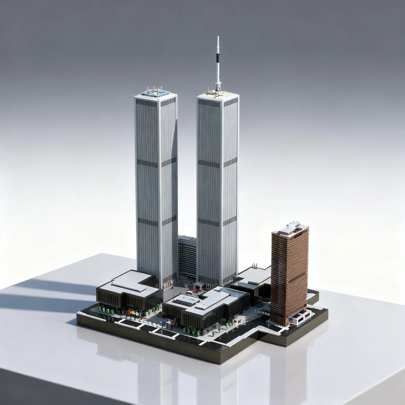 12400pcs MOC The World Trade Center Architecture Model Building Blocks Creative Gift DIY Display Decor Adult Premium Kids Desk
12400pcs MOC The World Trade Center Architecture Model Building Blocks Creative Gift DIY Display Decor Adult Premium Kids Desk
