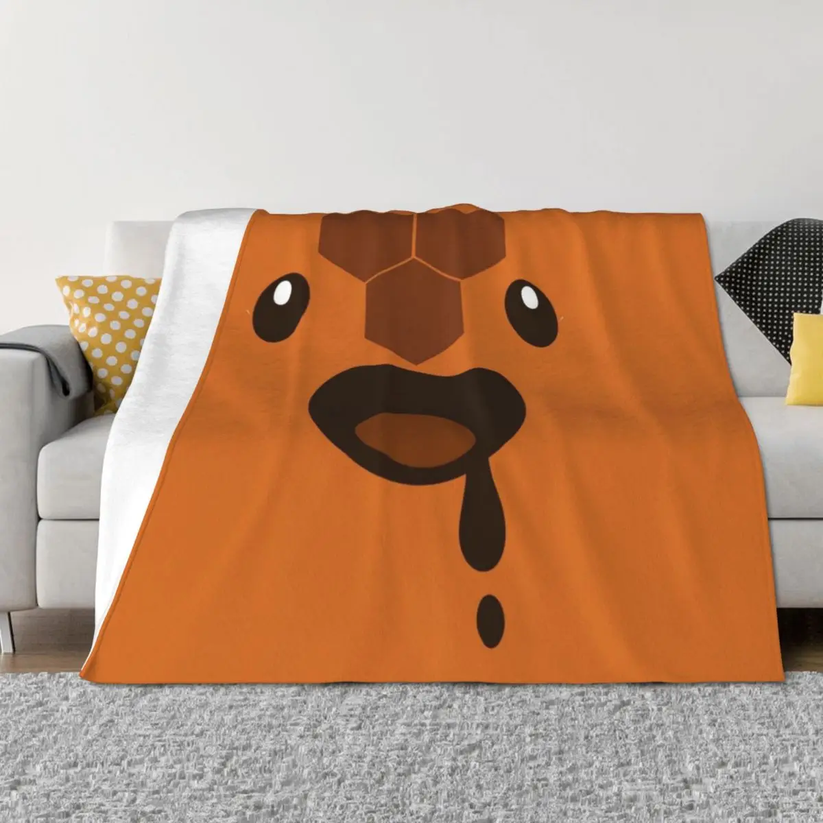 Honey Slime - Cute Face Cut Out Throw Blanket Thin Soft Plush Plaid for babies Designers Blankets
Honey Slime - Cute Face Cut Out Throw Blanket Thin Soft Plush Plaid for babies Designers Blankets