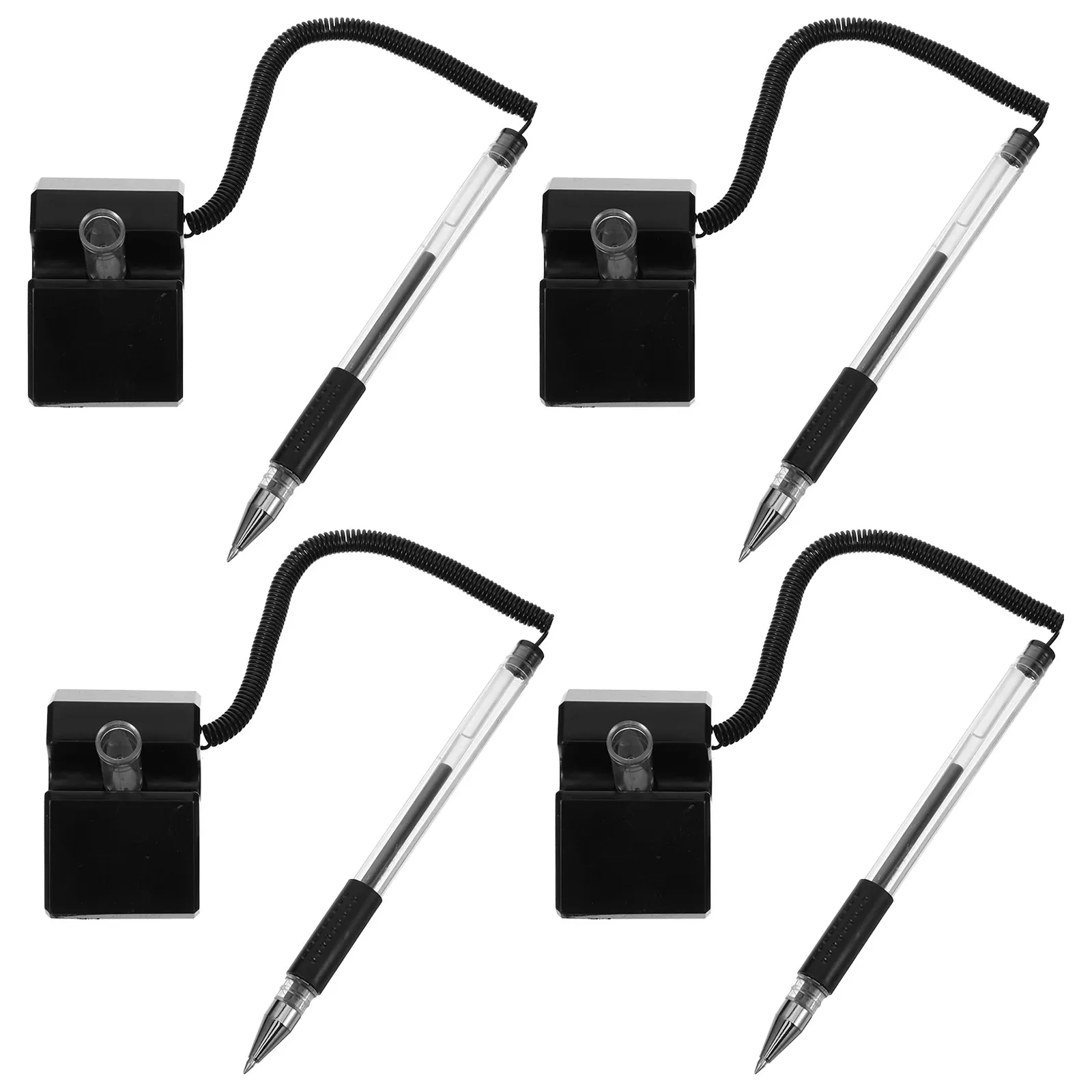 4Pcs Business Signature Pen with Vertical Desk Stand Wear-Resistant Smooth Writing Ballpoint for Office Lobby Bank Retailer
4Pcs Business Signature Pen with Vertical Desk Stand Wear-Resistant Smooth Writing Ballpoint for Office Lobby Bank Retailer