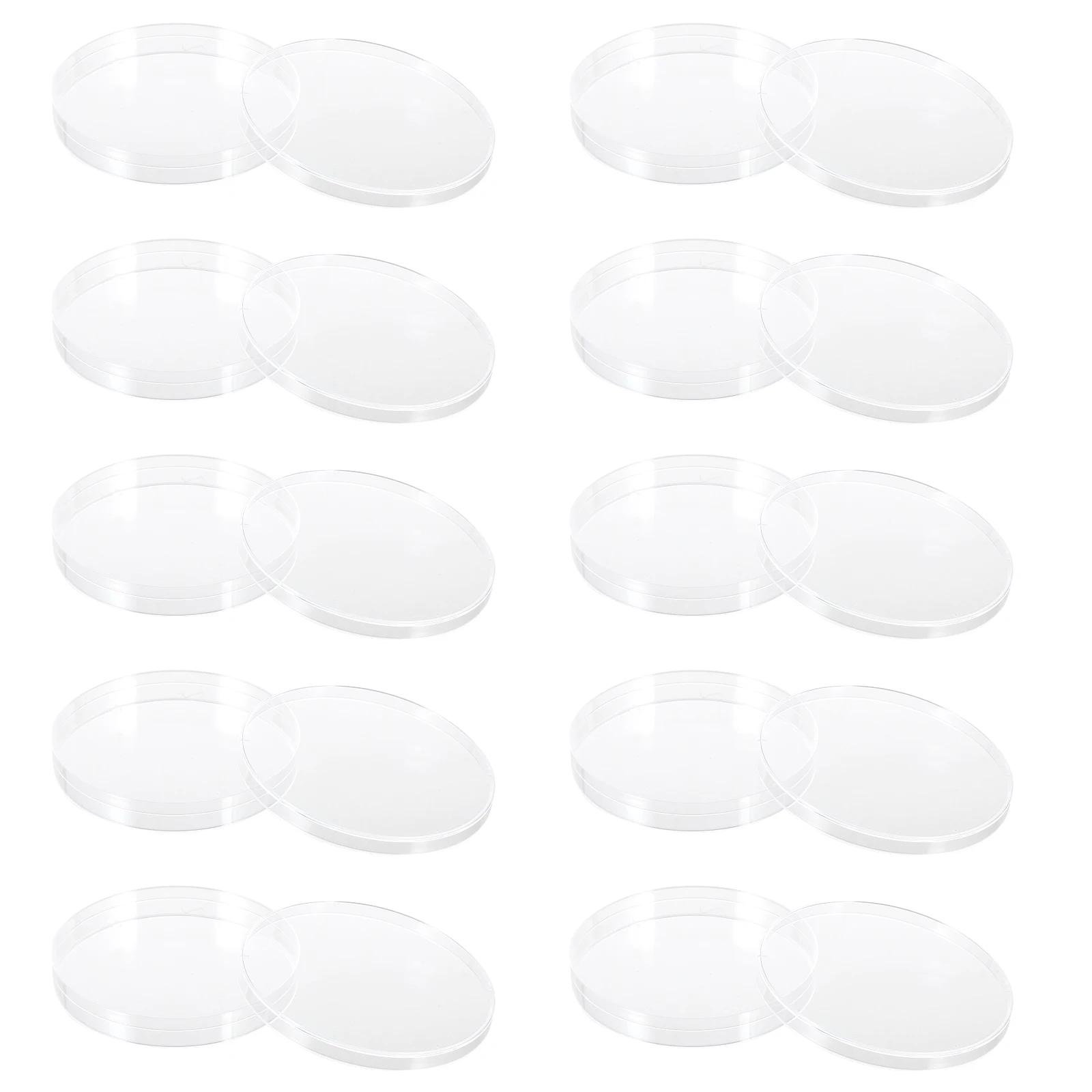 20pcs 90mm Plastic Petri Dishes Transparent Lids for Culture Yeast Biology Microbiology Research Reusable Safe
20pcs 90mm Plastic Petri Dishes Transparent Lids for Culture Yeast Biology Microbiology Research Reusable Safe