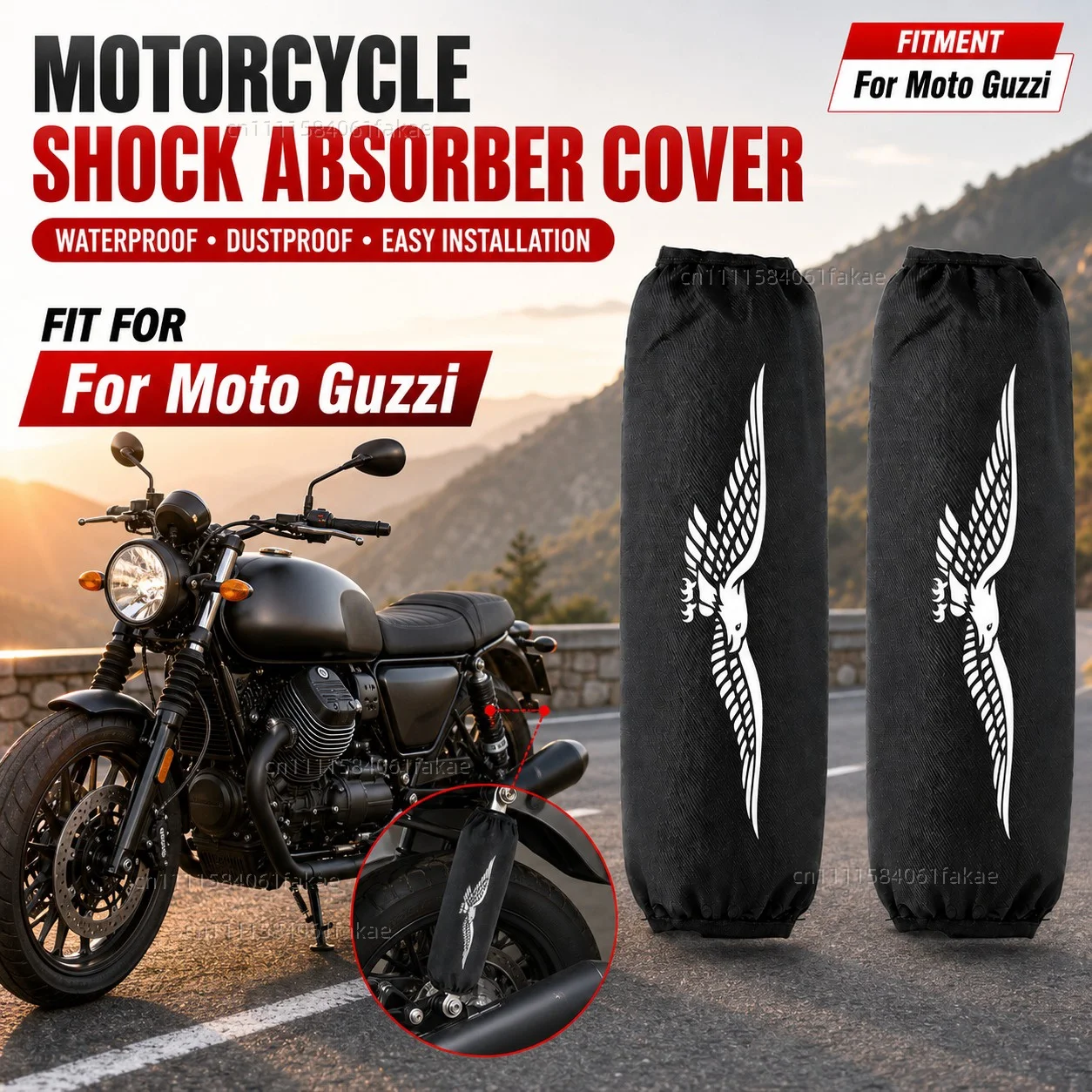 For Moto Guzzi Breva 850 1100 1200 GRISO BREVA 1100 NORGE 1200 GT8V BREVA 750 V7 Motorcycle Rear Shock Absorber Protector Cover
For Moto Guzzi Breva 850 1100 1200 GRISO BREVA 1100 NORGE 1200 GT8V BREVA 750 V7 Motorcycle Rear Shock Absorber Protector Cover
