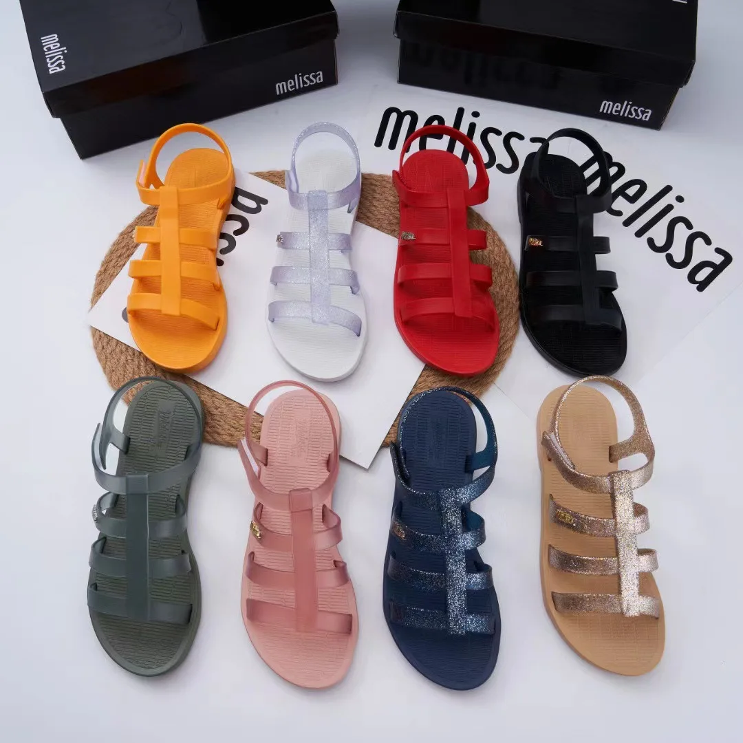 2023 Melissa Jelly Sandals Flat Roman Style Casual Beach Shoes Women Fragrant Women's Footwear PVC Upgraded Version Slip-On
2023 Melissa Jelly Sandals Flat Roman Style Casual Beach Shoes Women Fragrant Women's Footwear PVC Upgraded Version Slip-On