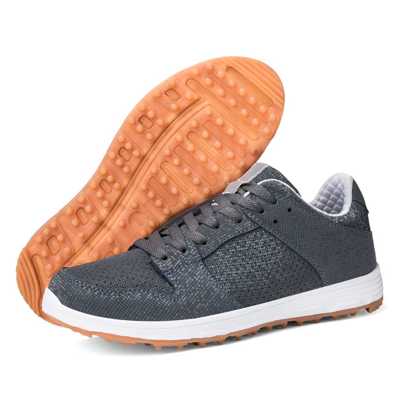 2024 Low Cut Grey Golf Sneakers Men Women Breathable Comfortable Walking Gym Shoes Walking Outdoor Sport Golfing Footwear
2024 Low Cut Grey Golf Sneakers Men Women Breathable Comfortable Walking Gym Shoes Walking Outdoor Sport Golfing Footwear