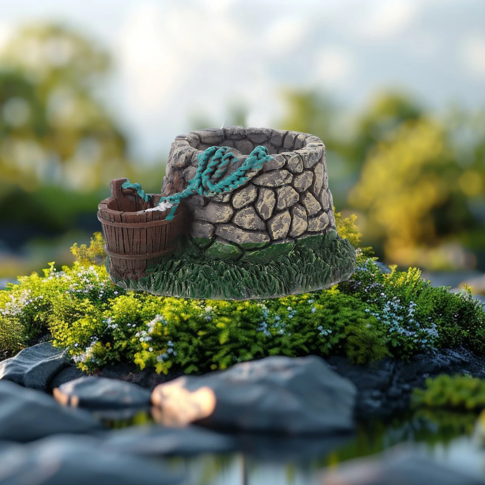Succulent Flowerpot Decoration Fish Tank Mini Ancient Well Design Resin Betta House Terrarium Moss Micro Landscape Aquarium
Succulent Flowerpot Decoration Fish Tank Mini Ancient Well Design Resin Betta House Terrarium Moss Micro Landscape Aquarium