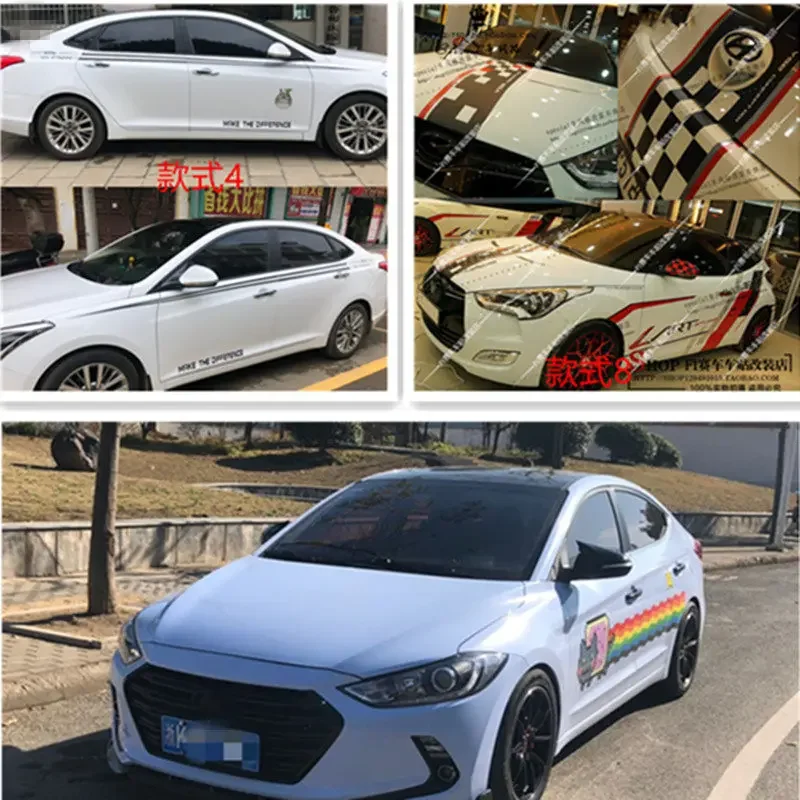 New custom car stickers FOR Hyundai ELANTRA Veloster Elantra EV Elantra body modification unique car decal film
New custom car stickers FOR Hyundai ELANTRA Veloster Elantra EV Elantra body modification unique car decal film