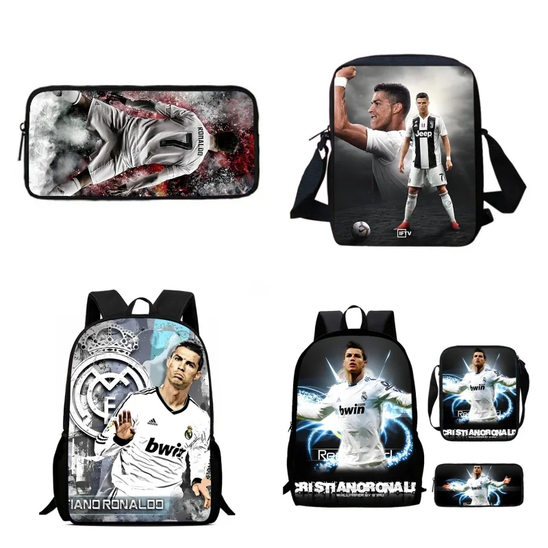 Cartoon CR7 Child School Backpack With Shoulder Bags Pencil Bags For Kindergarten,Light Weight School Bags For Boys Girls
Cartoon CR7 Child School Backpack With Shoulder Bags Pencil Bags For Kindergarten,Light Weight School Bags For Boys Girls