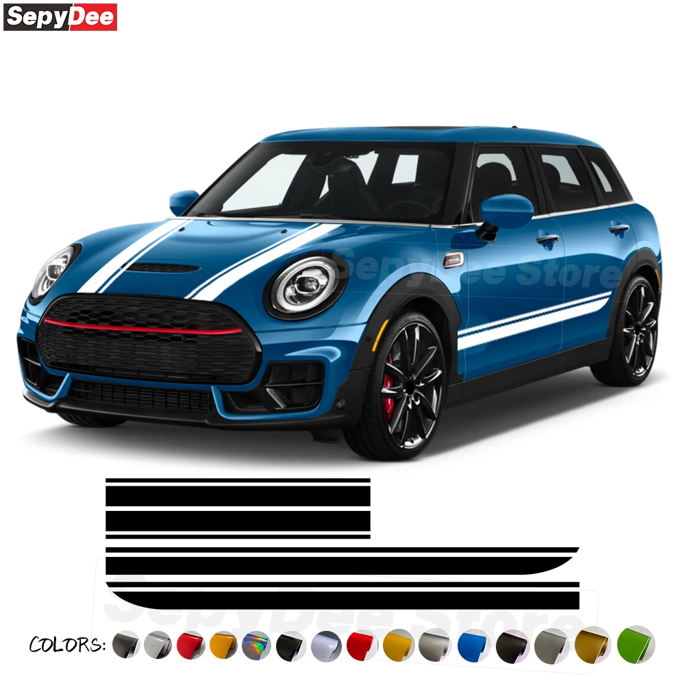 Car Engine Cover Door Side Sticker for MINI COOPER S Clubman R55 F54 Auto Body Long Stripes Decor Vinyl Decal Car Accessories
Car Engine Cover Door Side Sticker for MINI COOPER S Clubman R55 F54 Auto Body Long Stripes Decor Vinyl Decal Car Accessories