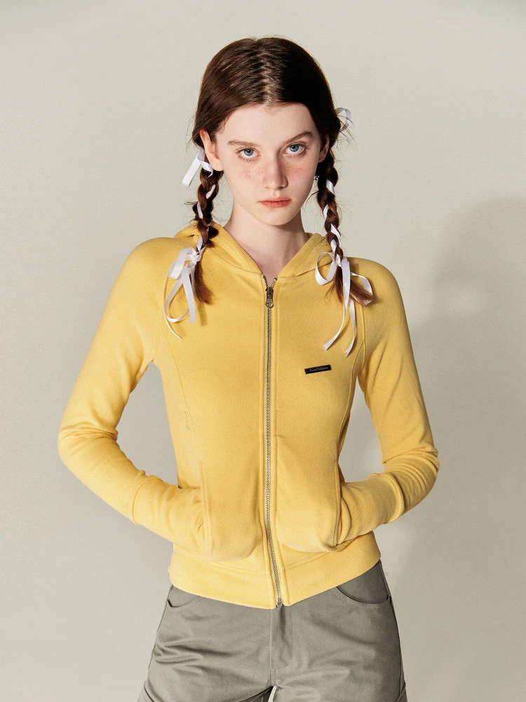 Hooded Sweater Women's Solid Color American Retro Warm Plush Thickened Autumn and Winter Short Top Slimming Versatile Cardigan
Hooded Sweater Women's Solid Color American Retro Warm Plush Thickened Autumn and Winter Short Top Slimming Versatile Cardigan