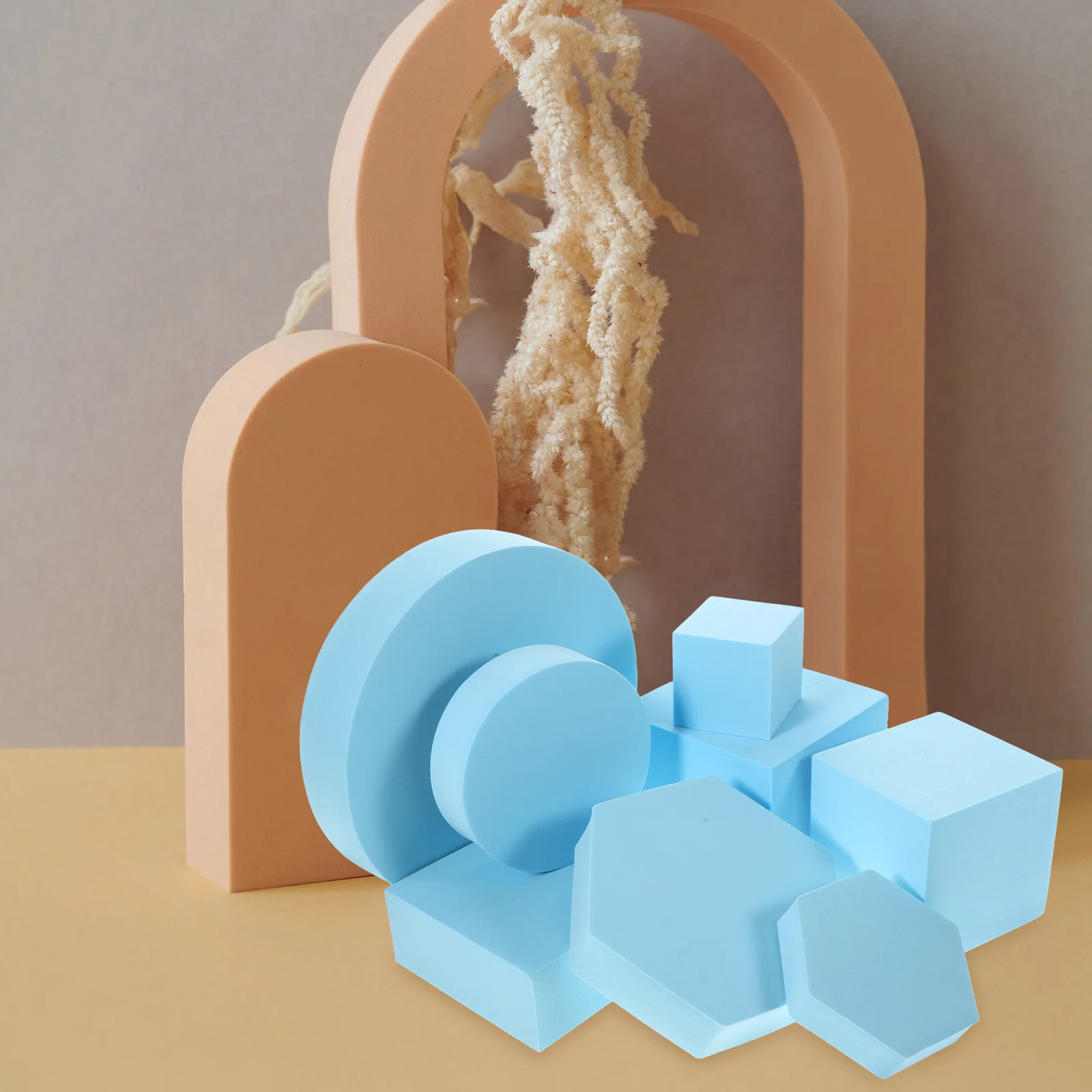 8Pcs Geometry Cube Photo Props Lightweight Foam Decorative Background Props for Cosmetics Jewelry Photography Product Photoshoot
8Pcs Geometry Cube Photo Props Lightweight Foam Decorative Background Props for Cosmetics Jewelry Photography Product Photoshoot