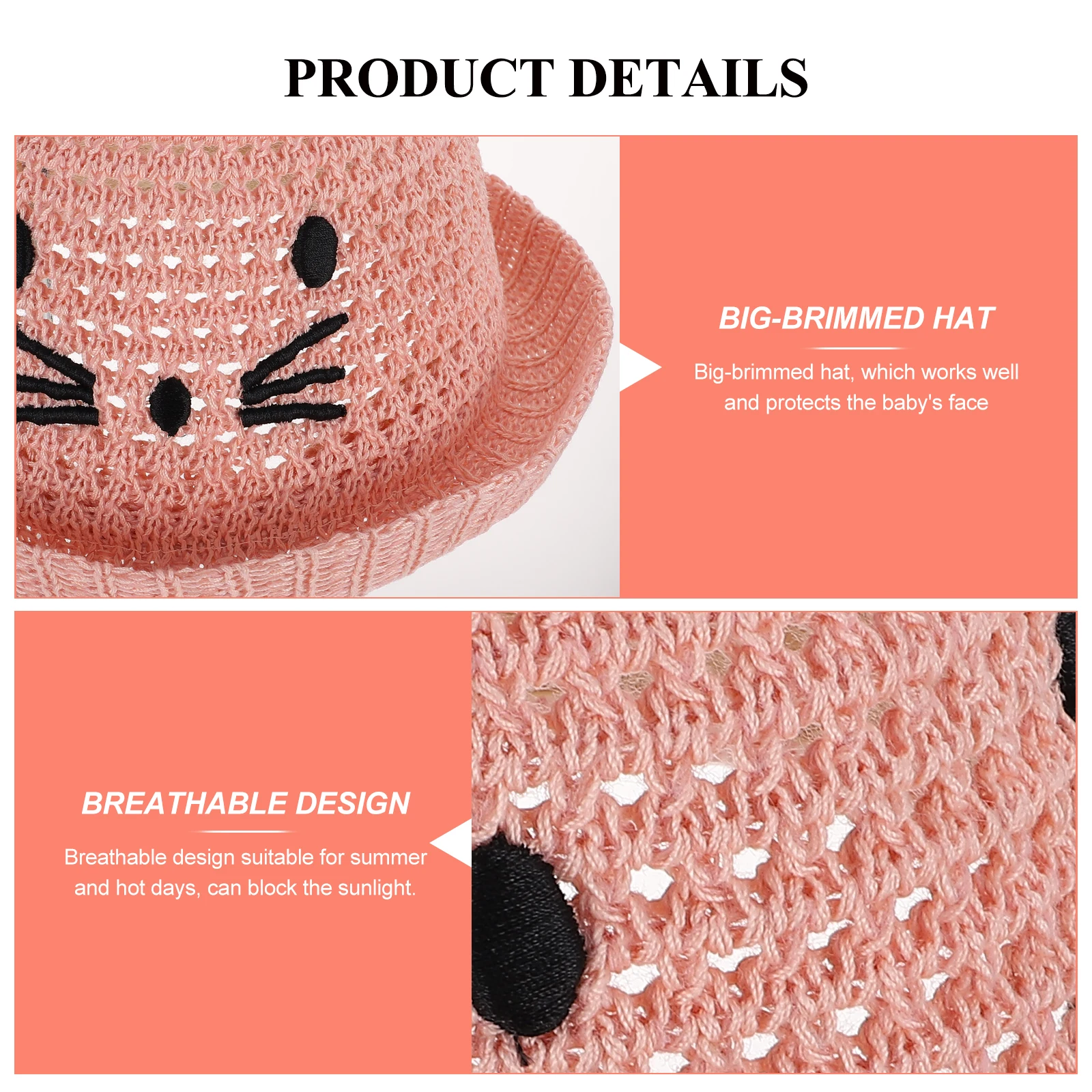 Lovely Kids Bucket Hat Sun Cap Cotton Polyester Breathable Comfortable Beach Travel Outdoor Hats For Children
Lovely Kids Bucket Hat Sun Cap Cotton Polyester Breathable Comfortable Beach Travel Outdoor Hats For Children