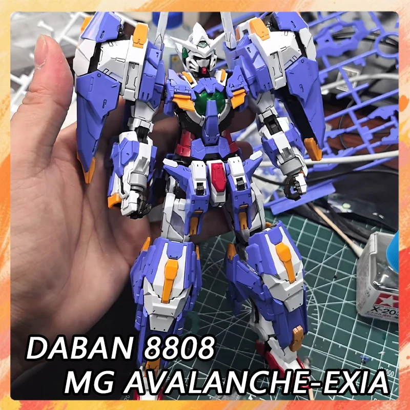DABAN 8808 MG Avalanche-Exia Action Figure GN-001/hs-A01 Anime Figures 1/100 Assembly Model Kit Plastic Toys Birthday Gift
DABAN 8808 MG Avalanche-Exia Action Figure GN-001/hs-A01 Anime Figures 1/100 Assembly Model Kit Plastic Toys Birthday Gift