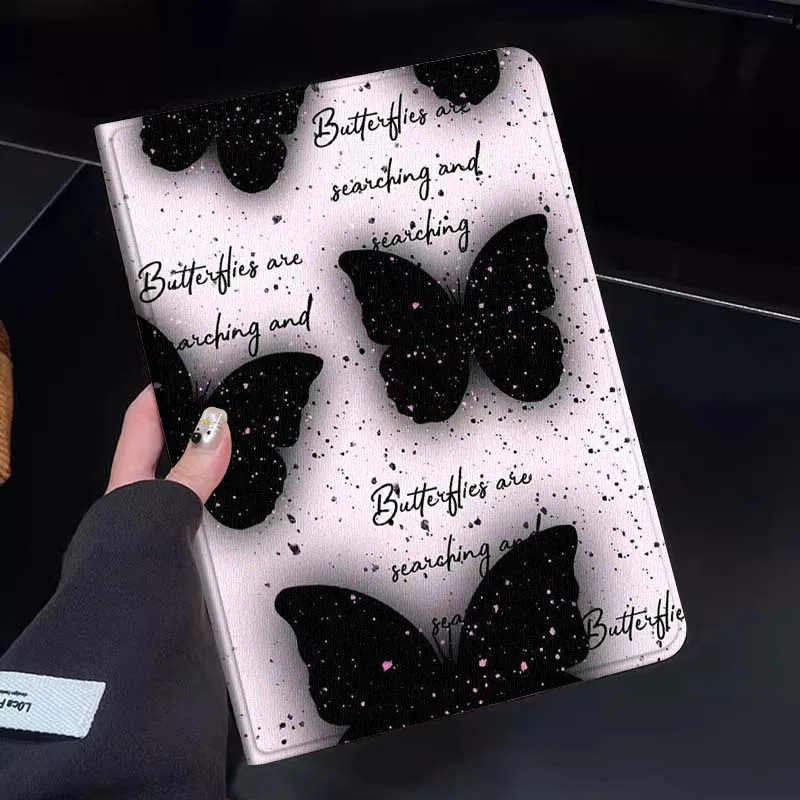 Cartoon Black Butterfly Pattern Tablet Case For Huawei Honor MatePad MediaPad Air 5 6 7 11 V6 V7 V8 V9 X9 X8 T10 T10s C5e T5
Cartoon Black Butterfly Pattern Tablet Case For Huawei Honor MatePad MediaPad Air 5 6 7 11 V6 V7 V8 V9 X9 X8 T10 T10s C5e T5