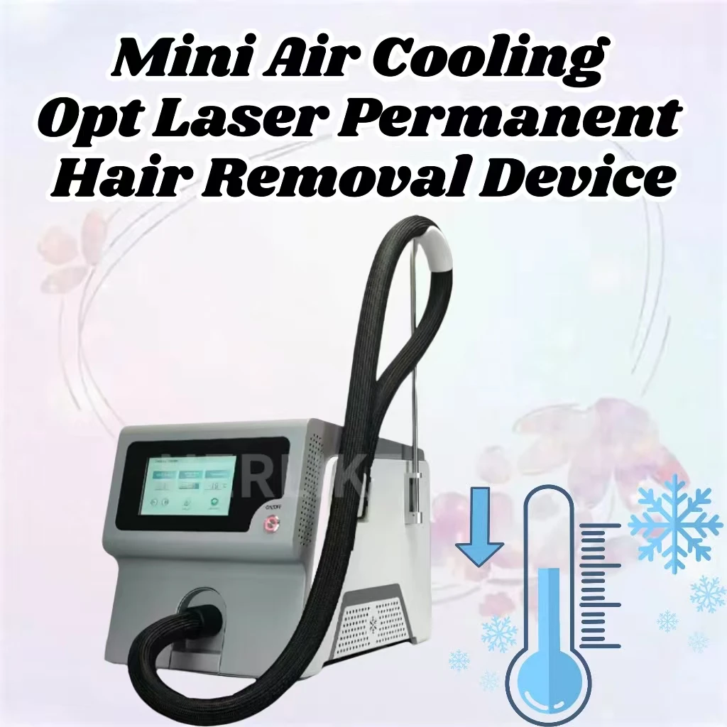 New Design Mini Air Cooling Opt Laser Permanent Hair Removal Device Skin Rejuvenation Ice Cool Skin Cooling Machine
New Design Mini Air Cooling Opt Laser Permanent Hair Removal Device Skin Rejuvenation Ice Cool Skin Cooling Machine