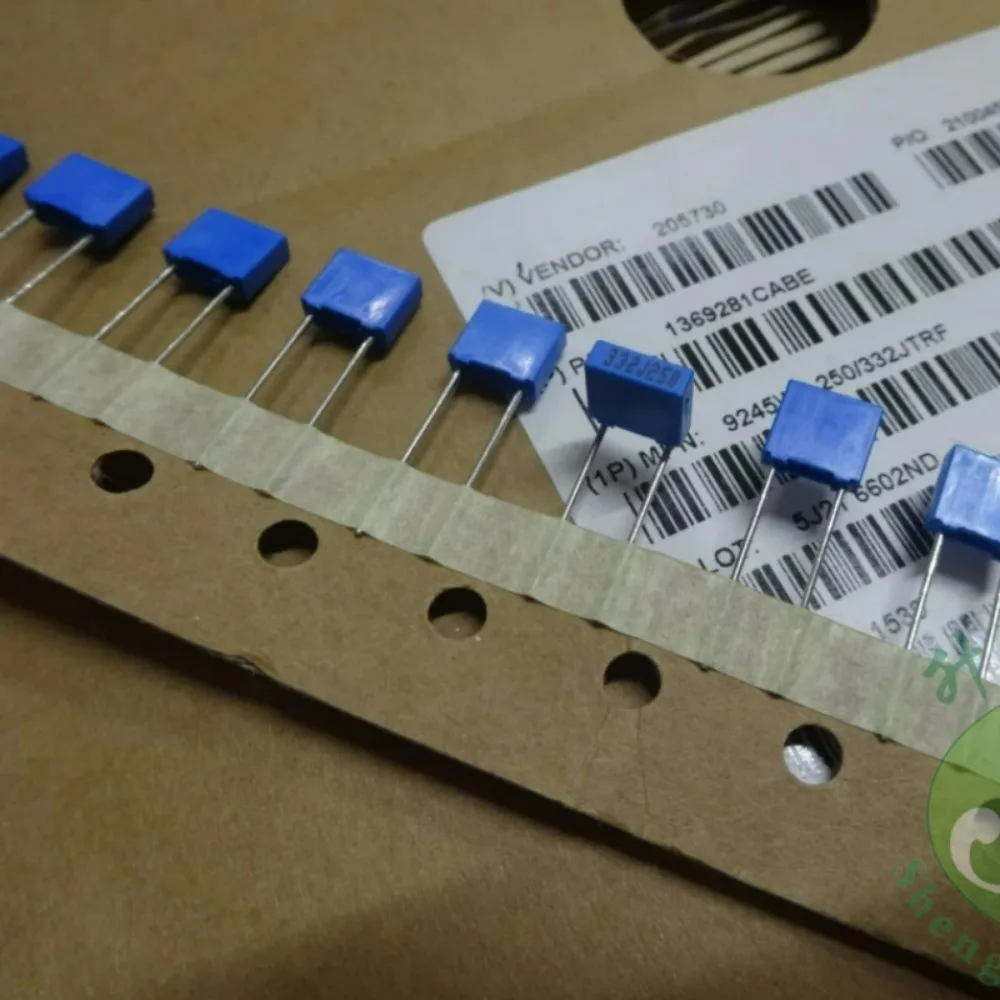 20pcs/lot 0.0033uf 250V 3.3nf 3300pf 3n3 332 Brand New 5mm Film Capacitor
20pcs/lot 0.0033uf 250V 3.3nf 3300pf 3n3 332 Brand New 5mm Film Capacitor