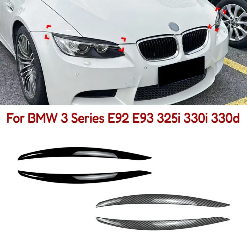 ABS Gloss Headlight Eyebrows Eyelids 2Pcs for BMW E92 E93 3 Series 325i 330i 330d 335i 335d Pre-LCI 3D Stickers Car Accessories
ABS Gloss Headlight Eyebrows Eyelids 2Pcs for BMW E92 E93 3 Series 325i 330i 330d 335i 335d Pre-LCI 3D Stickers Car Accessories