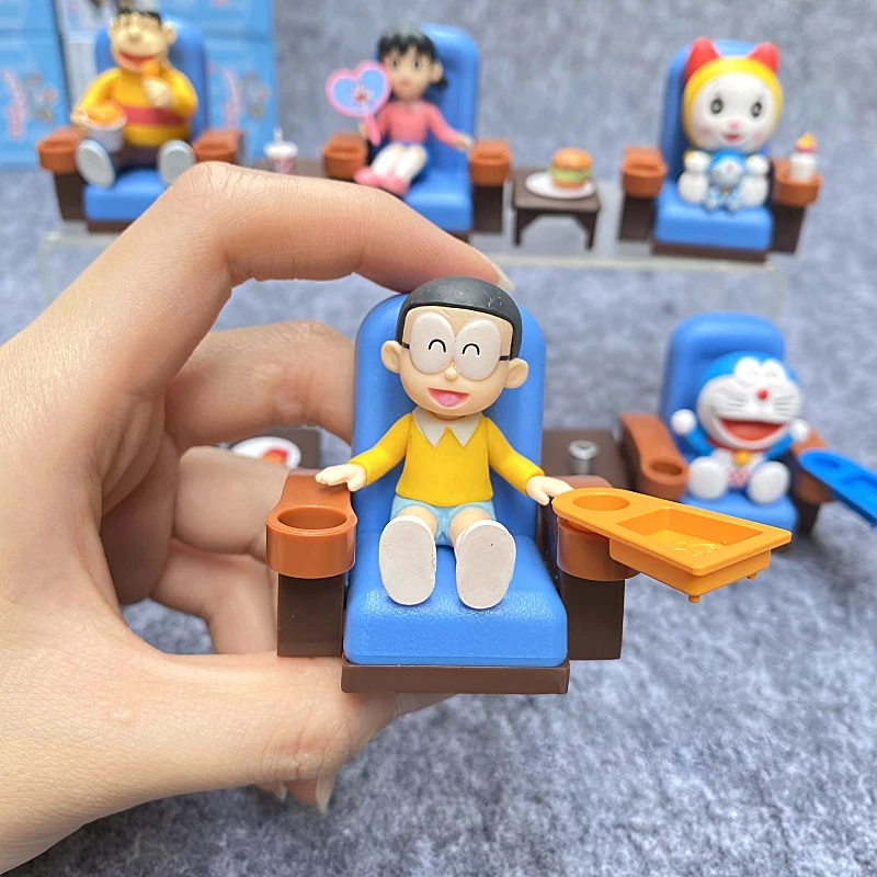 Blue Cat Family Portrait Doraemon Nobita Shizuka Gian Movie Theater Blind Box Figures Trendy Toys & Gifts for Boys and Girls
Blue Cat Family Portrait Doraemon Nobita Shizuka Gian Movie Theater Blind Box Figures Trendy Toys & Gifts for Boys and Girls