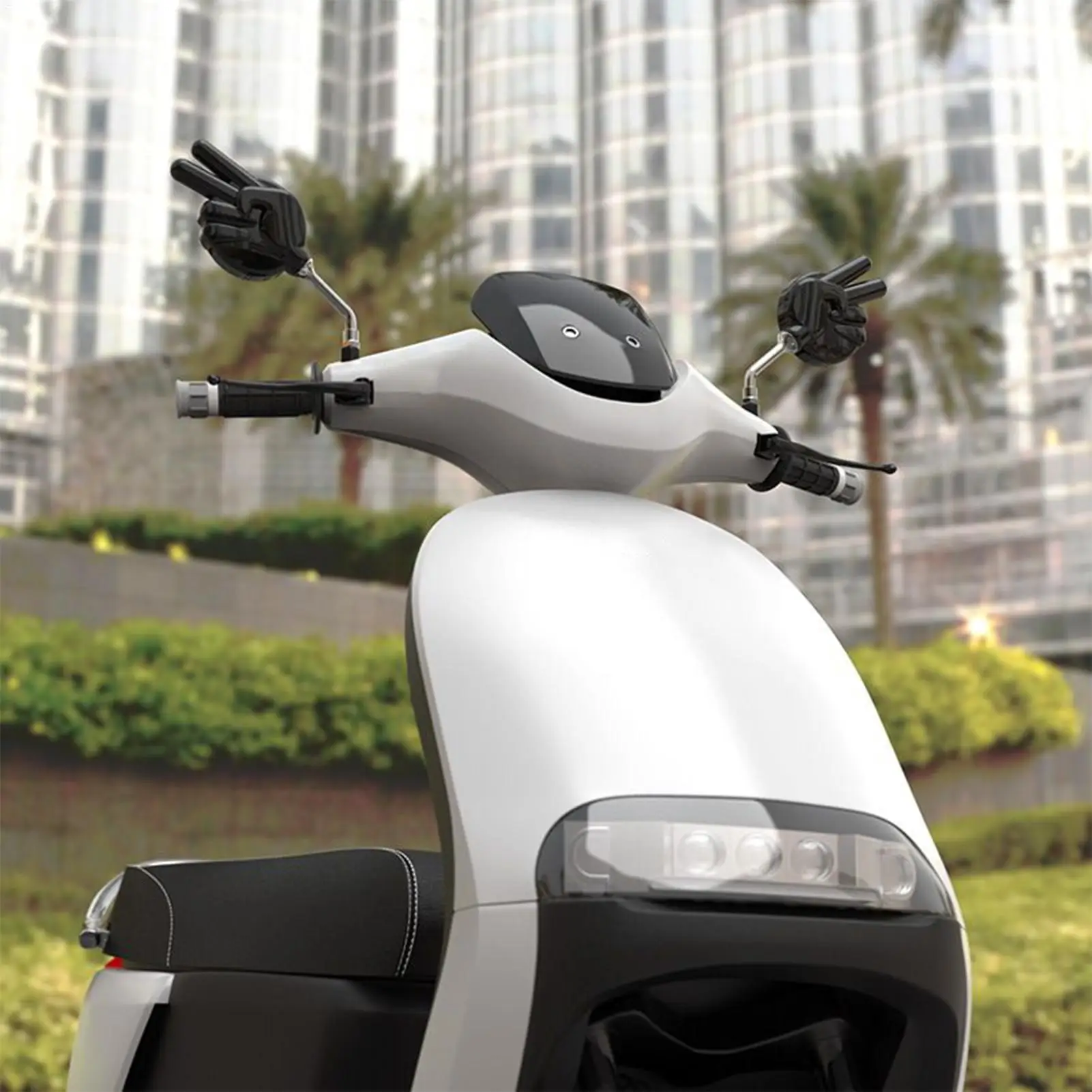 Motorcycle Mirrors 2 Pieces Motorbike Side Mirror Left And Right Anti-Glare High Definition Scissor Gesture Design Riding
Motorcycle Mirrors 2 Pieces Motorbike Side Mirror Left And Right Anti-Glare High Definition Scissor Gesture Design Riding