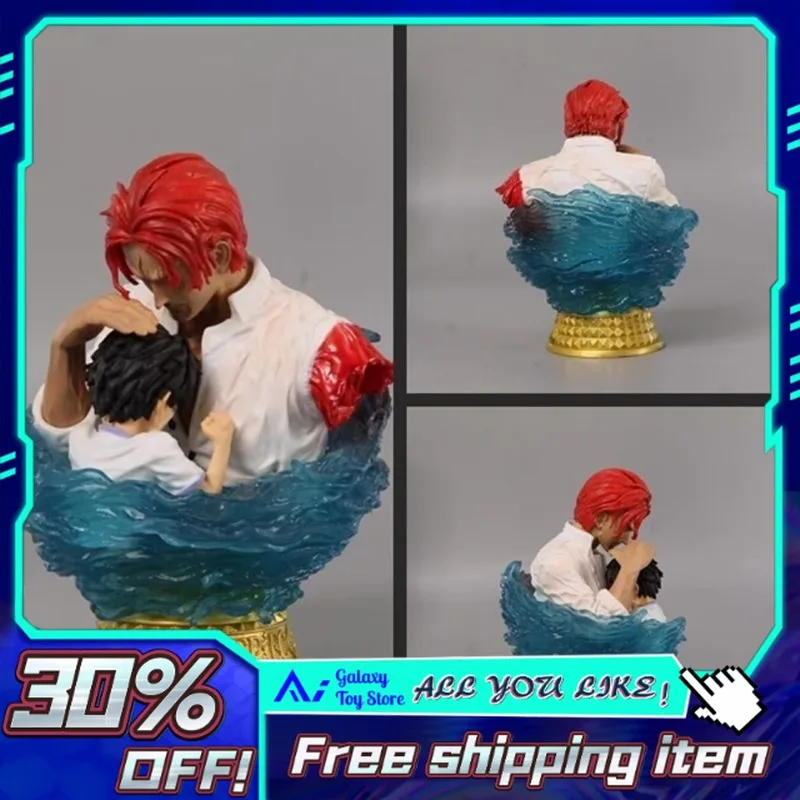 13cm One Piece Busts Red-Haired Shanks with Amputated Arm & Young Luffy Exquisite Sculpting Anime Collectible Peripheral Statue
13cm One Piece Busts Red-Haired Shanks with Amputated Arm & Young Luffy Exquisite Sculpting Anime Collectible Peripheral Statue