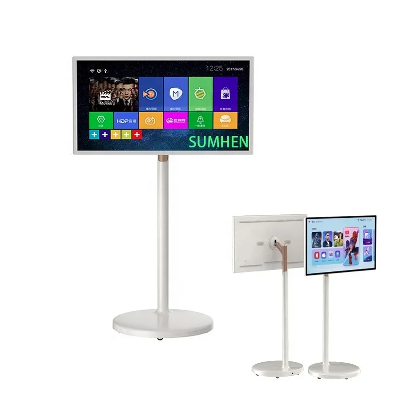 SUMHEN 32'' Smart Screen 1080p Portable with Android Touch Screen, Remote Control, Built-in Battery(4-6H) Full Rotation
SUMHEN 32'' Smart Screen 1080p Portable with Android Touch Screen, Remote Control, Built-in Battery(4-6H) Full Rotation