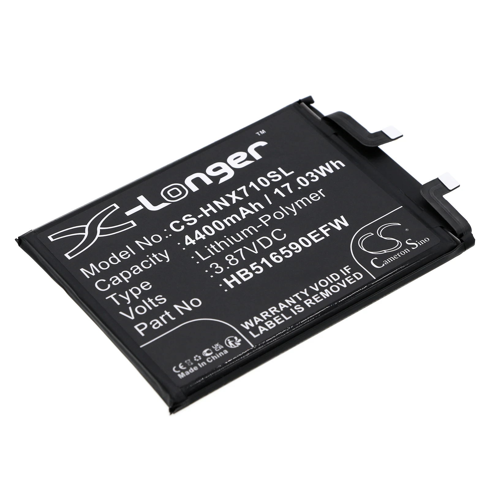 Mobile, Smart Phone 4400mAh Battery for Honor HB516590EFW 70 Pro
Mobile, Smart Phone 4400mAh Battery for Honor HB516590EFW 70 Pro
