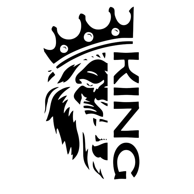 Creative Lion and Crown Vinyl Decal Personalized Car Motorcycle Decoration High Quality Waterproof Car Decal
Creative Lion and Crown Vinyl Decal Personalized Car Motorcycle Decoration High Quality Waterproof Car Decal