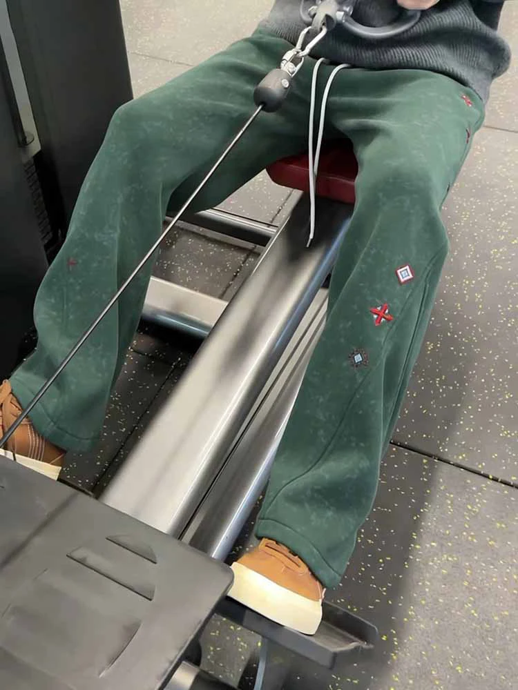 Повседневные спортивные штаны Fitn с завязками и вышивкой, мужские осенне-зимние брюки Fce American Sle Knife, повседневные брюки...
Повседневные спортивные штаны Fitn с завязками и вышивкой, мужские осенне-зимние брюки Fce American Sle Knife, повседневные брюки...