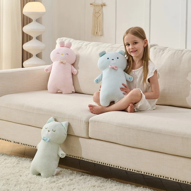 Animal Plush Pillow, Soft Cotton Bear, Cat and Bunny Stuffed Cushion super soft for gifts.
Animal Plush Pillow, Soft Cotton Bear, Cat and Bunny Stuffed Cushion super soft for gifts.