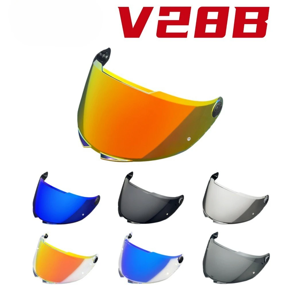 V28B Visera Casco Moto Helmet Replacement Lens for MT Thunder4 Stinger2 Thunder3 Pro Thunder4 SV Visor Anti-Scratch Accessories
V28B Visera Casco Moto Helmet Replacement Lens for MT Thunder4 Stinger2 Thunder3 Pro Thunder4 SV Visor Anti-Scratch Accessories