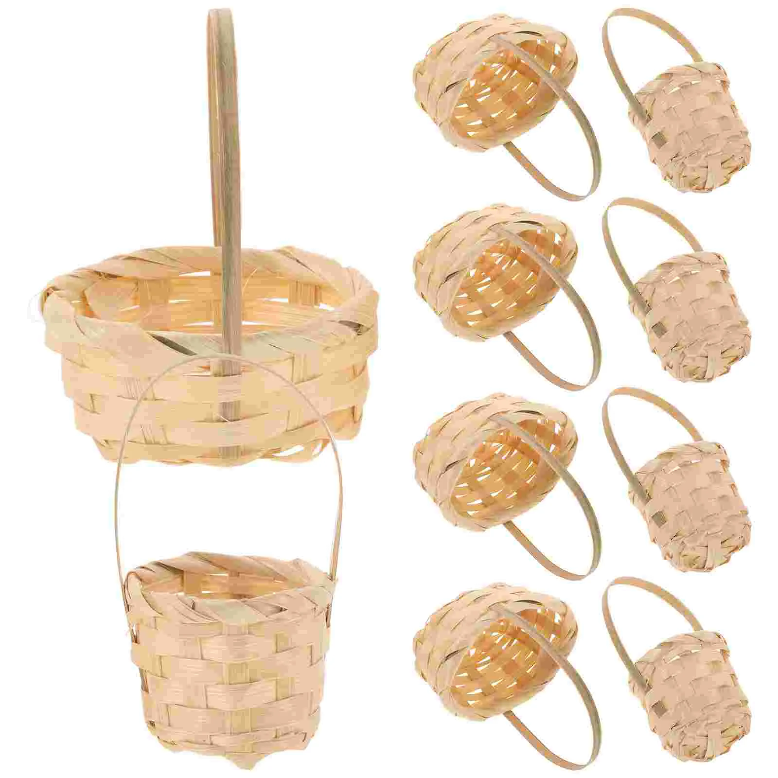 Basket House Decorative Candy Bowl Wicker Rattan Bread Tiny Flower Easter Baskets Miniature Snack Holder Dollhouse
Basket House Decorative Candy Bowl Wicker Rattan Bread Tiny Flower Easter Baskets Miniature Snack Holder Dollhouse