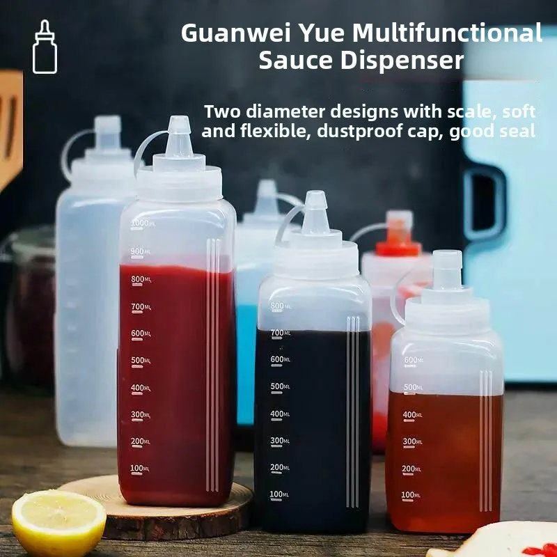 Large Caliber Plastic Sauce Bottle Food Jar Jam Bottle Squeeze Bottle Bubble Tea Shop Commercial Use Storage Container Kitchen
Large Caliber Plastic Sauce Bottle Food Jar Jam Bottle Squeeze Bottle Bubble Tea Shop Commercial Use Storage Container Kitchen