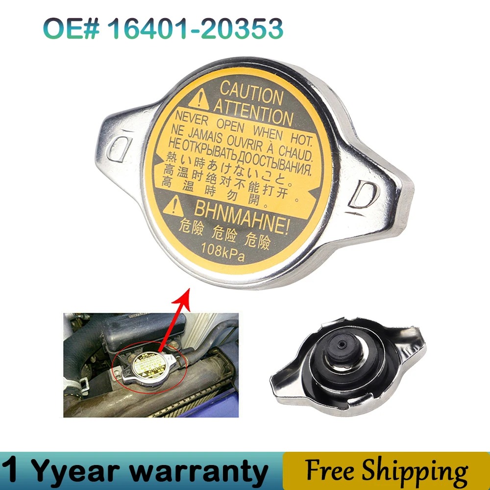 16401-31650 Bar Radiator Cap For Toyota CAMRY Tacoma 4Runner Lexus IS250 IS350 GS350 GX460 Water Tank Cover 16401-20353
16401-31650 Bar Radiator Cap For Toyota CAMRY Tacoma 4Runner Lexus IS250 IS350 GS350 GX460 Water Tank Cover 16401-20353