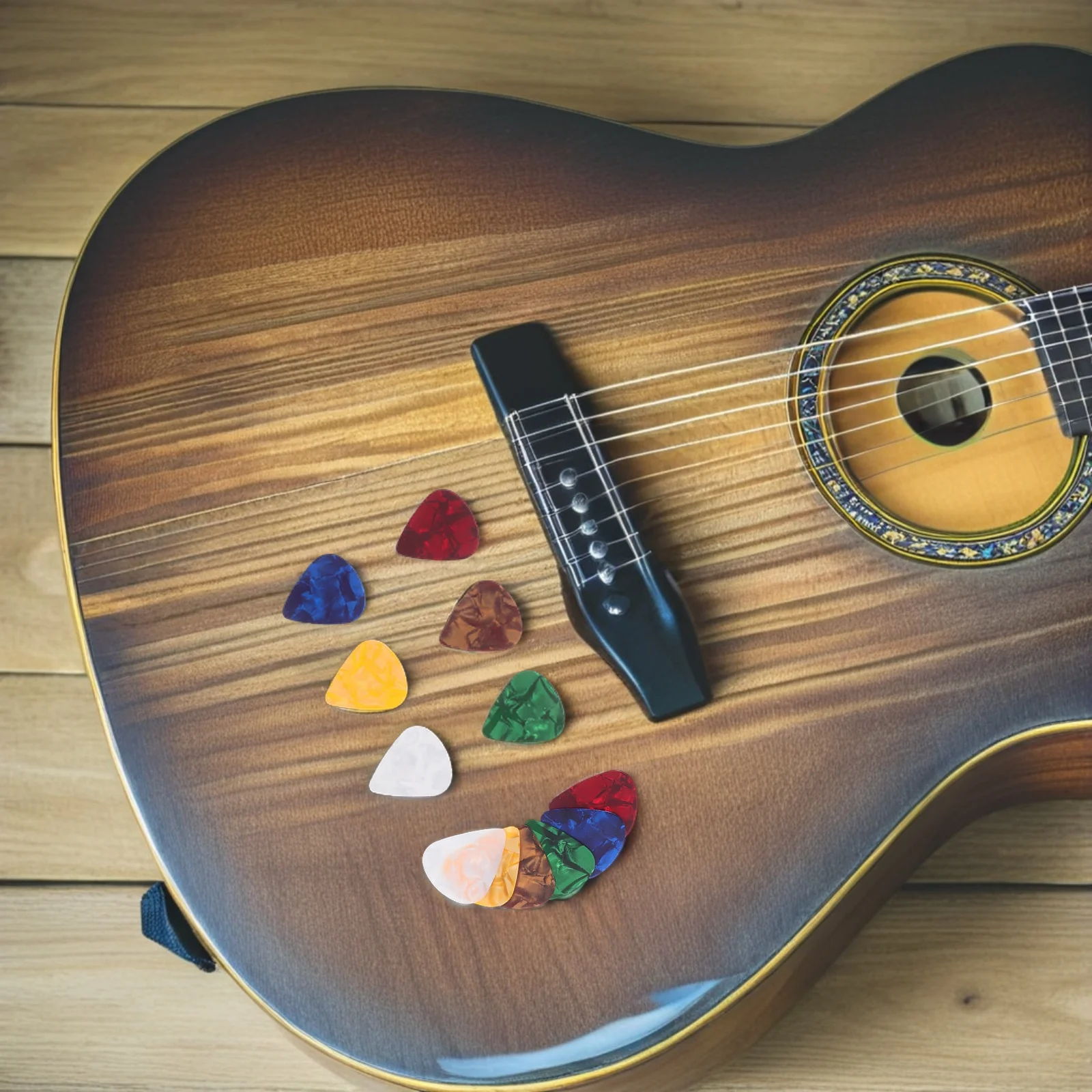 30 Pcs Colored Guitar Picks Electric Thumb Bass Finger Resin Acoustic Plectrums
30 Pcs Colored Guitar Picks Electric Thumb Bass Finger Resin Acoustic Plectrums