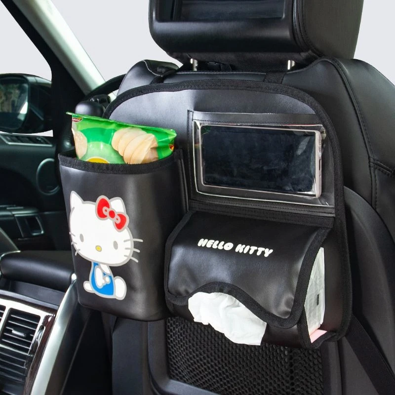 Hello Kitty Sanrio Car Seat Back Organizer Black PU Leather Multi-compartment Storage Bag Auto Interior
Hello Kitty Sanrio Car Seat Back Organizer Black PU Leather Multi-compartment Storage Bag Auto Interior