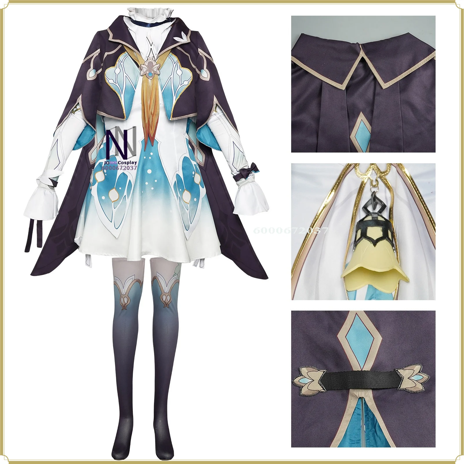 High Quality Full Set Liuying Cosplay Costume Women Elegant Iris Series Outfit Anime Outfit Comic Con Party Role Playing suit
High Quality Full Set Liuying Cosplay Costume Women Elegant Iris Series Outfit Anime Outfit Comic Con Party Role Playing suit
