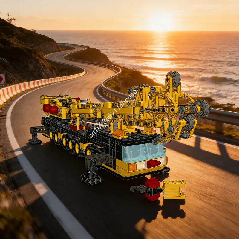 752 детали MOC: Модель мобильного крана, конструктор, архитектурная сборка, игрушка для самостоятельной сборки, рождественский подарок, развивающая креативная идея
752 детали MOC: Модель мобильного крана, конструктор, архитектурная сборка, игрушка для самостоятельной сборки, рождественский подарок, развивающая креативная идея