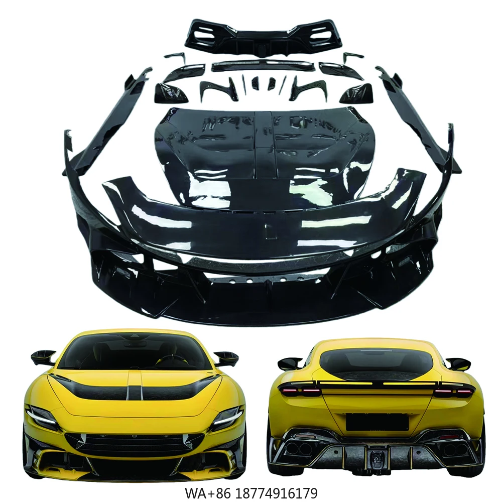 Внешние детали из углеродного волокна для Roma — комплект обновления Dry/Wet Carbon Aero
Внешние детали из углеродного волокна для Roma — комплект обновления Dry/Wet Carbon Aero