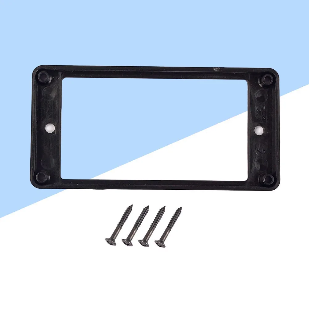 Black Flat Frame Double Coil Pickup Covers Humbucker Mounting Ring Guitar Parts Accessories Replace Broken Rings Dress Electric
Black Flat Frame Double Coil Pickup Covers Humbucker Mounting Ring Guitar Parts Accessories Replace Broken Rings Dress Electric