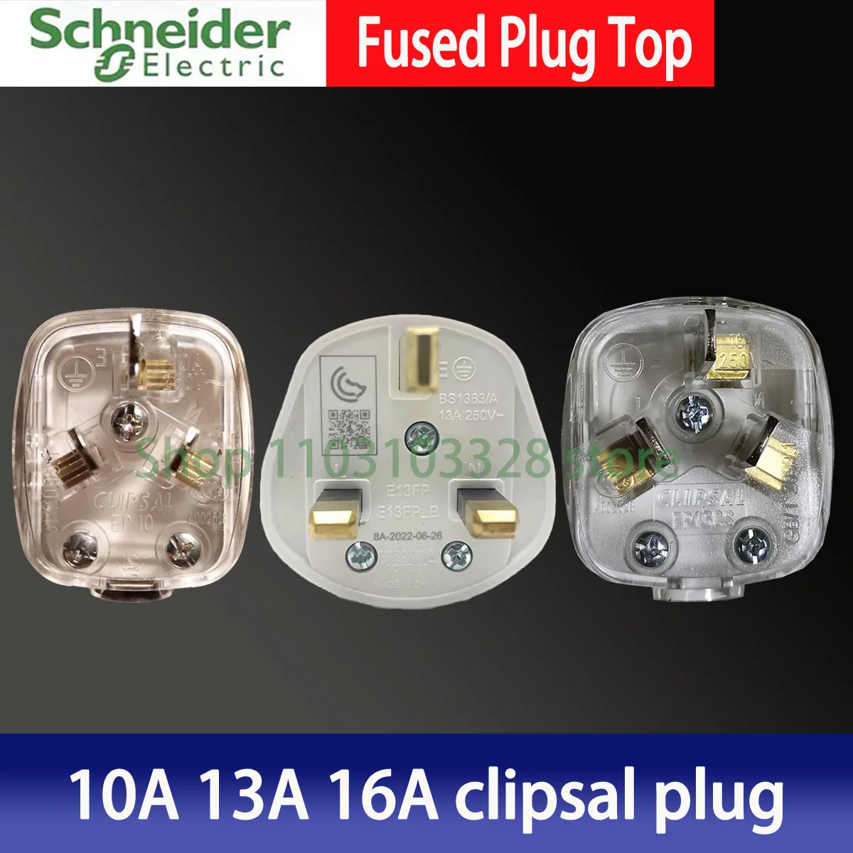 Schneider Qisheng plug EP16CS 10A 13 16a air conditioner three pole flat foot square foot single-phase industrial plug
Schneider Qisheng plug EP16CS 10A 13 16a air conditioner three pole flat foot square foot single-phase industrial plug